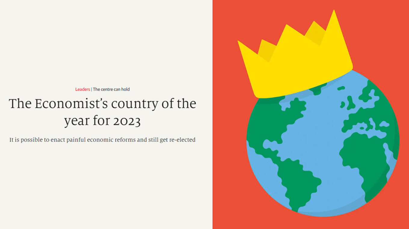 Ο Economist ανέδειξε την Ελλάδα ως χώρα της χρονιάς για το 2023 - Μητσοτάκης: Αναγνώριση των προσπαθειών του ελληνικού λαού