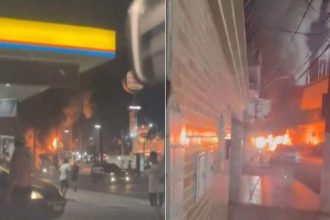 Κάηκε η πόλη του Σάντος μετά τον ιστορικό υποβιβασμό της ομάδας - Απίστευτης αγριότητας επεισόδια (ΒΙΝΤΕΟ)