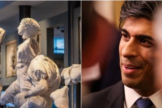 Επιμένει ο Σούνακ: Τα Γλυπτά του Παρθενώνα δεν μπορούν να επιστραφούν