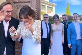 Δήμητρα Ματσούκα: Πέταξε την ανθοδέσμη του γάμου της από τη θεατρική σκηνή