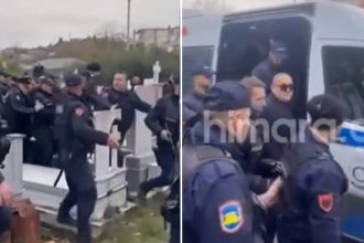 Φρέντι Μπελέρης: Οι Αλβανοί τον πήγαν «σηκωτό» στην ταφή της γιαγιάς του - Πατούσαν πάνω στα μνήματα