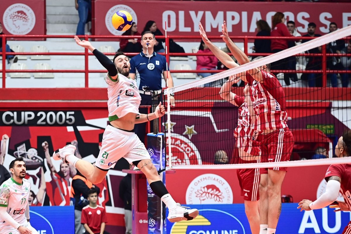 Ολυμπιακός - Παναθηναϊκός: Κεκλεισμένων των θυρών το ντέρμπι της Volley League, με απόφαση Βρούτση