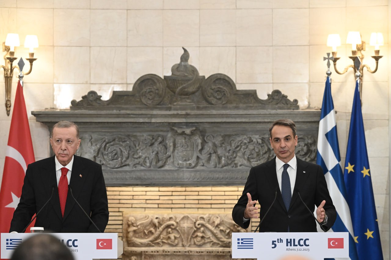 Live οι κοινές δηλώσεις Μητσοτάκη - Ερντογάν μετά τη συνάντηση στο Μαξίμου