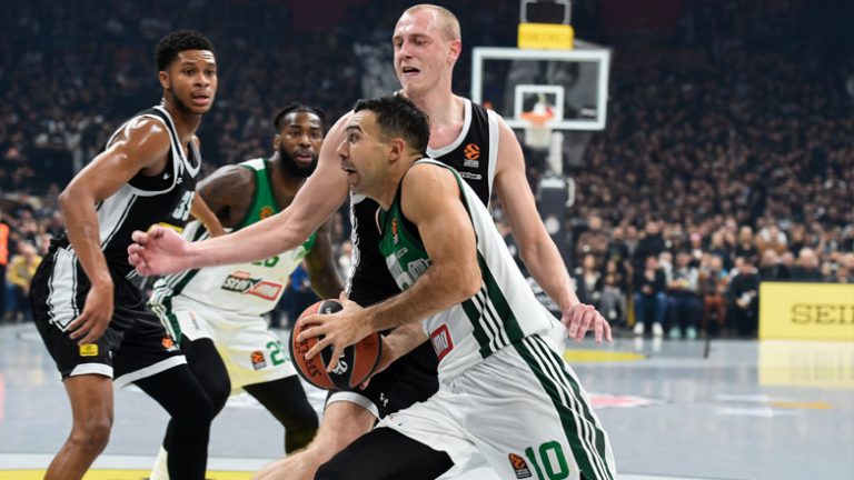 Tρίτη ήττα για τον Παναθηναϊκό στην παράταση, έχασε 92-87 στην έδρα της Παρτιζάν