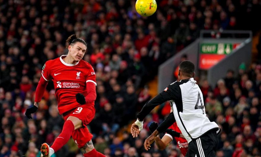 Λίβερπουλ – Φούλαμ 2-1: Προβάδισμα πρόκρισης για τους «κόκκινους» στα ημιτελικά του Λιγκ Καπ Αγγλίας