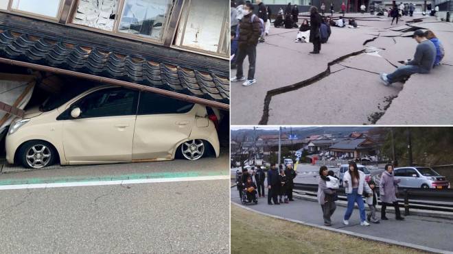 Σεισμός στην Ιαπωνία: Κόσμος εγκαταλείπει τα σπίτια του μετά τα 7,6 Ρίχτερ - ΦΩΤΟ