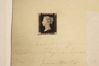 Η πρώτη επιστολή που στάλθηκε με γραμματόσημο πωλείται σε δημοπρασία