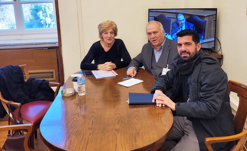 Σία Αναγνωστοπούλου: Συνάντηση με αντιπροσωπεία του ΕΕΤΕΜ