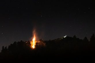 Φωτιά στην Εύβοια στην περιοχή Λιβάρι