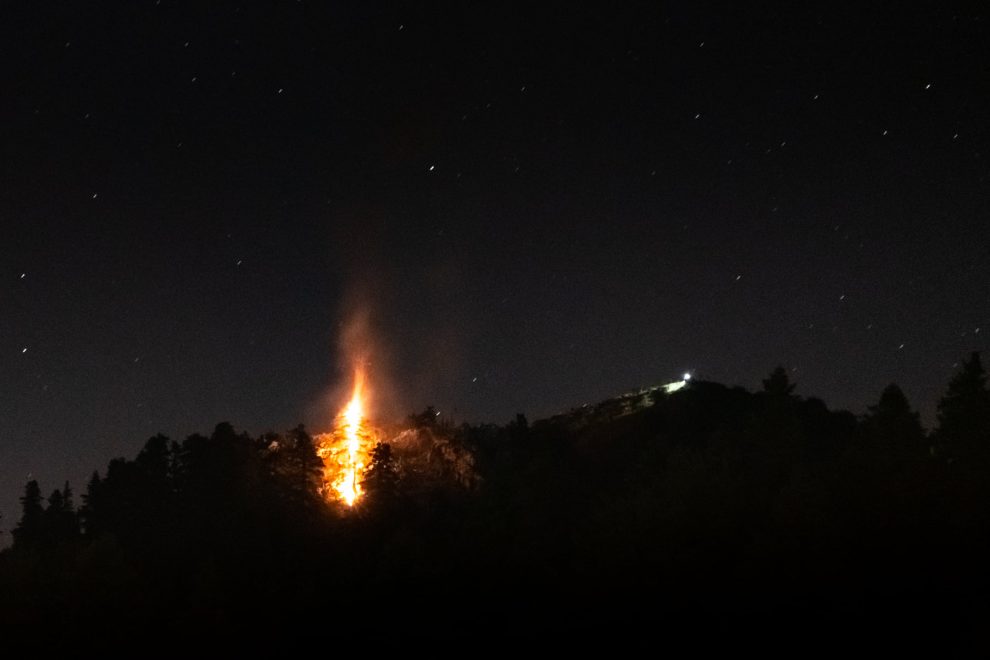 Φωτιά στην Εύβοια στην περιοχή Λιβάρι