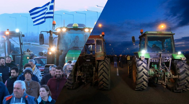 "Απόβαση" τρακτέρ την Τρίτη στην Αθήνα - Με λεωφορεία και ΙΧ από τα μπλόκα της Δυτικής Ελλάδας