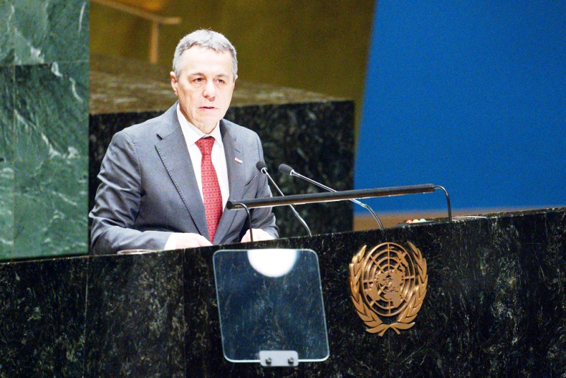 Ελβετός ΥΠΕΞ: Θα οργανώσουμε ειρηνευτική σύνοδο για την Ουκρανία