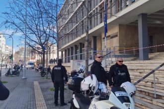 Παγιδευμένος με εκρηκτικό μηχανισμό φάκελος στα δικαστήρια Θεσσαλονίκης