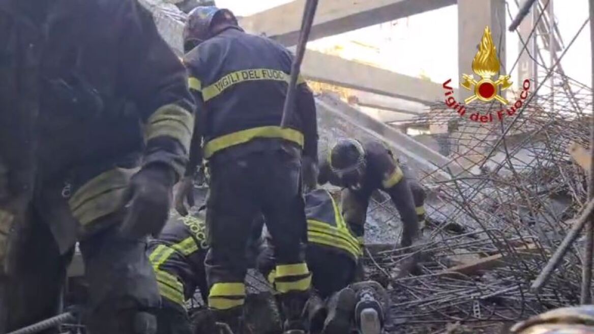 Φλωρεντία: Κατάρρευση εργοταξίου, τουλάχιστον 2 νεκροί και 3 τραυματίες