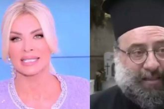 Άγριος καβγάς της Καινούργιου με αρχιμανδρίτη Σεραφείμ – «Ντροπή σας, πάτερ»