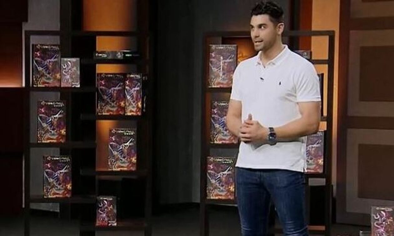 Ο Παναγιώτης Βασιλάκος πήγε στο Dragons’ Den και ζήτησε 50.000 ευρώ για επιτραπέζιο