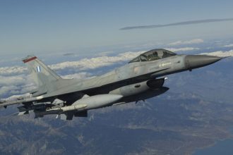 Έπεσε F-16 στη νήσο Ψαθούρα νότια της Χαλκιδικής - Εγκατέλειψε ο πιλότος