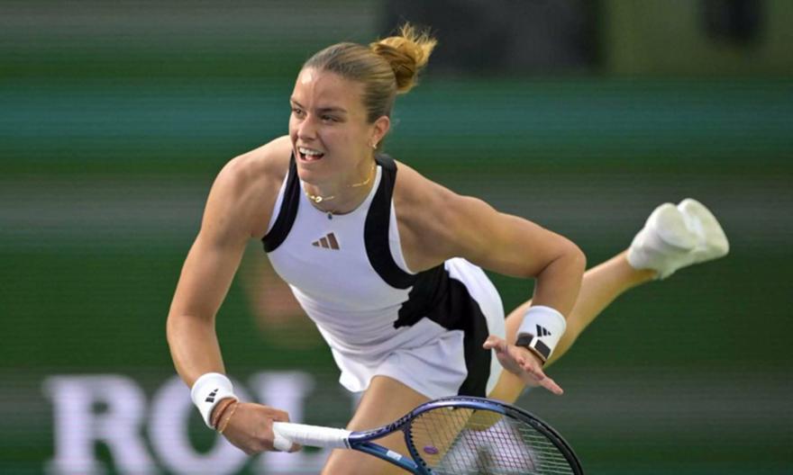 Λύγισε από την ανώτερη Σβιόντεκ στον τελικό του Indian Wells η Σάκκαρη