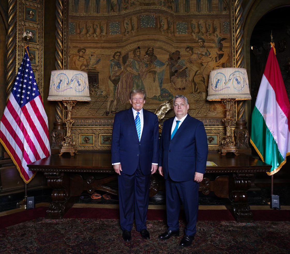Ο Όρμπαν συνάντησε τον Τραμπ και του εξέφρασε ξανά τον θαυμασμό του: Είσαι ο πρόεδρος της ειρήνης