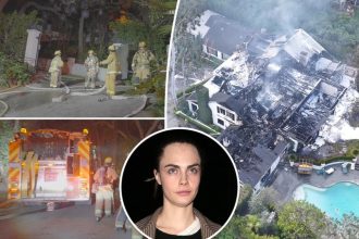 Παρανάλωμα του πυρός έγινε το σπίτι της Κάρα Ντέλεβιν στο Λος Άντζελες