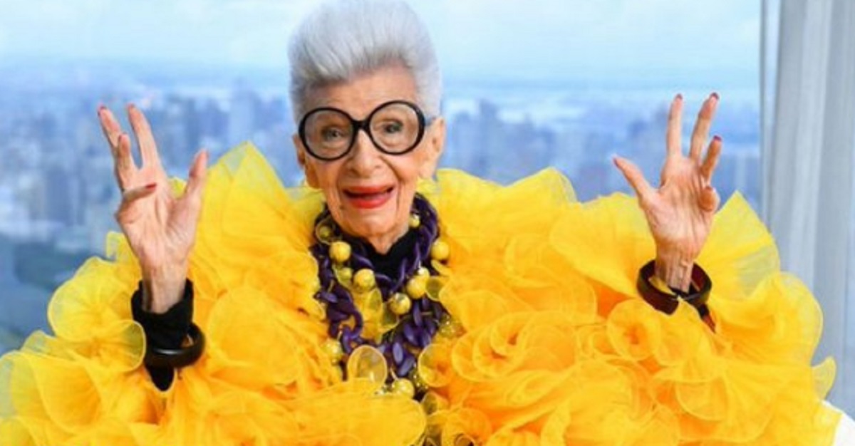 Ίρις Άπφελ: Έφυγε από τη ζωή, στα 102, η πιο μοδάτη γιαγιά στον κόσμο