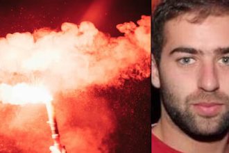 Βίντεο ντοκουμέντο: Η στιγμή της έκρηξης της ναυτικής φωτοβολίδας που σκότωσε τον 33χρονο Μανώλη