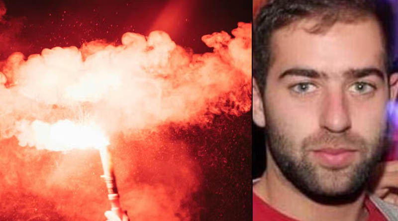 Βίντεο ντοκουμέντο: Η στιγμή της έκρηξης της ναυτικής φωτοβολίδας που σκότωσε τον 33χρονο Μανώλη