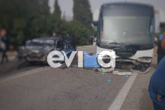 Αυτοκίνητο συγκρούστηκε με λεωφορείο του ΚΤΕΛ - Ένας νεκρός