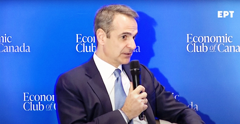 Μήνυμα Μητσοτάκη στο Economic Club of Canada: Η Ελλάδα είναι χώρα ελκυστική για επενδύσεις