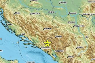 Ισχυρός σεισμός 5,4 Ρίχτερ στα σύνορα Βοσνίας – Μαυροβουνίου