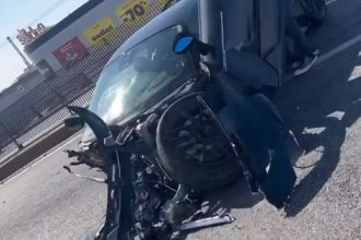 Τροχαίο με Maserati – Το αξίας 330.000 ευρώ supercar κόπηκε στη μέση