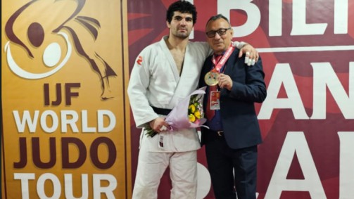 «Χάλκινος» ο τζουντόκα Τσελίδης στη Γεωργία και φτιάχνει βαλίτσες για Παρίσι!