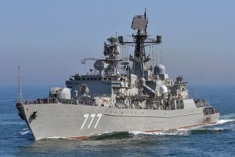 Ρωσική φρεγάτα που φέρει υπερηχητικούς πυραύλους εισήλθε στην Μεσόγειο