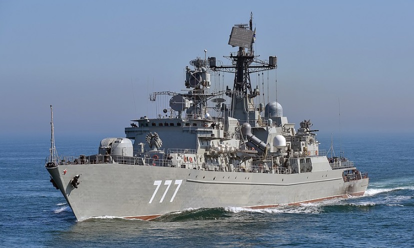 Ρωσική φρεγάτα που φέρει υπερηχητικούς πυραύλους εισήλθε στην Μεσόγειο