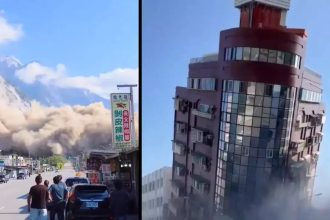 Ταϊβάν: Σοκαριστικά βίντεο από τη στιγμή του μεγάλου σεισμού - 7 νεκροί, πάνω από 700 τραυματίες από τα 7,4 Ρίχτερ (ΦΩΤΟ)