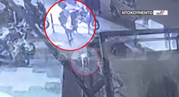 Άγιοι Ανάργυροι: Νέο βίντεο ντοκουμέντο - Η άφιξη του δολοφόνου της Κυριακής και η στιγμή της πισώπλατης φονικής επίθεσης