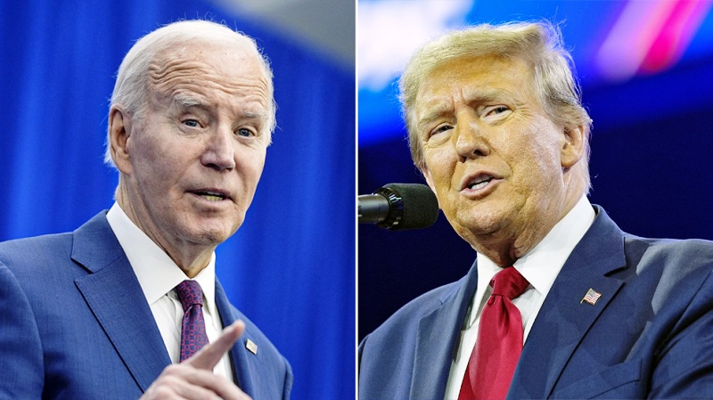 Προβάδισμα Τραμπ έναντι του Μπάιντεν σε έξι κρίσιμες Πολιτείες