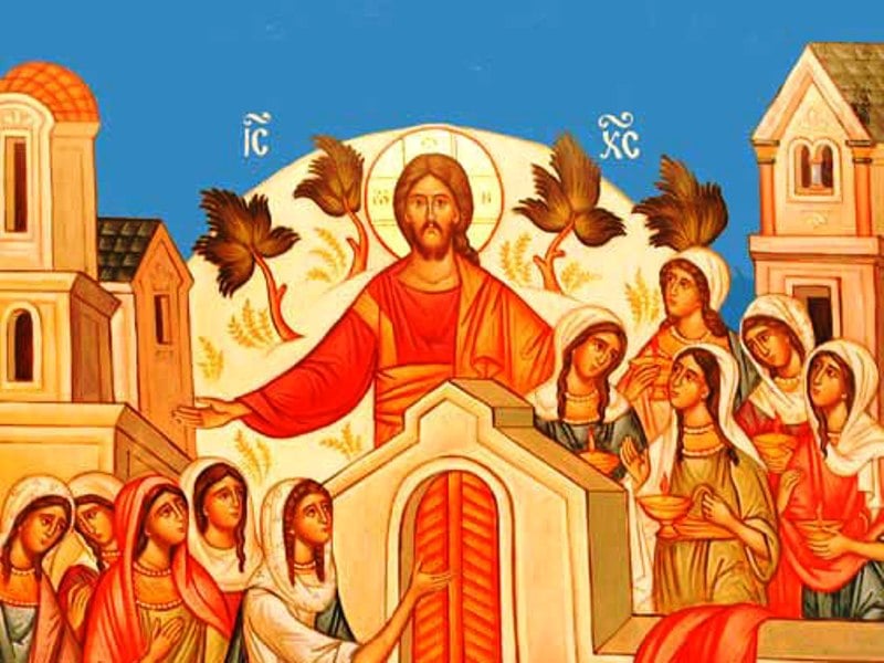 Μεγάλη Τρίτη: Των Δέκα Παρθένων