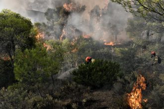Μεγάλη φωτιά στην Ιεράπετρα: Μήνυμα από το 112 για εκκένωση 4 οικισμών