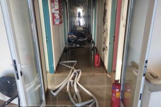 Ιωάννινα: Φωτιά στη φοιτητική εστία - Φοιτήτρια στο νοσοκομείο, εκτεταμένες ζημιές (ΦΩΤΟ)