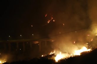 Φωτιά στο Λασίθι: Χωρίς ενιαίο μέτωπο - Λίγες διάσπαρτες εστίες