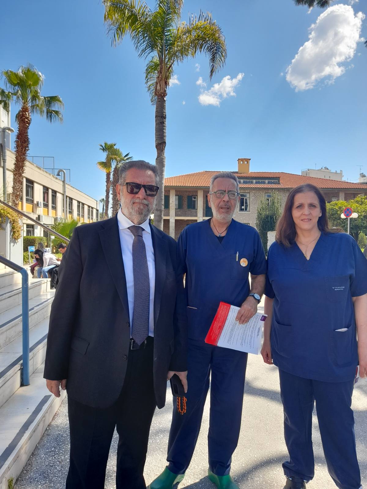 Ανδρέας Παναγιωτόπουλος: Eπίσκεψη στο Ογκολογικό Νοσοκομείο Παίδων «Ελπίδα»