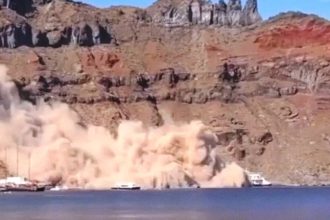 Σαντορίνη: Οι τρεις αιτίες για την κατολίσθηση στη Θηρασιά - «Χρειάζονται άμεσες κινήσεις» λέει ο Λέκκας