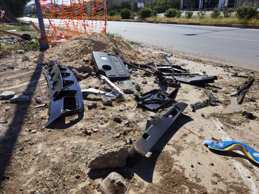 Πόρτο Ράφτη: Η στιγμή του σοκαριστικού τροχαίου που σκοτώθηκε ο 27χρονος - Πρόσκρουση του αυτοκινήτου σε κολώνα (ΒΙΝΤΕΟ-ΦΩΤΟ)