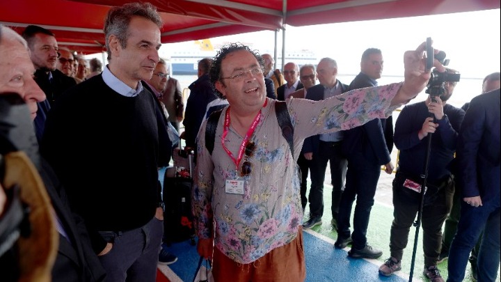Ο Κυρ. Μητσοτάκης συναντήθηκε στην Μυτιλήνη με Τούρκους τουρίστες