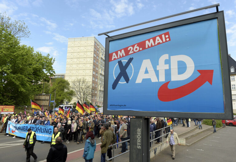 Γερμανία: Το AfD διατηρεί την δεύτερη θέση στην πρόθεση ψήφου ενόψει των ευρωεκλογών