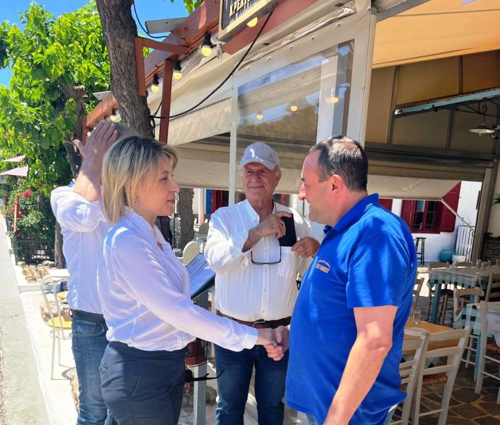 Περιοδεία της Υφυπουργού Υποδομών και Μεταφορών Χριστίνας Αλεξοπούλου στη Φωκίδα