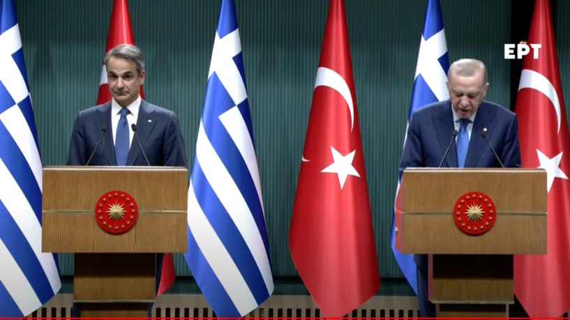 Οι κοινές δηλώσεις Mητσοτάκη Ερντογάν μετά τη συνάντησή τους στην Άγκυρα - Δείτε live