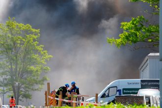 Συναγερμός στην Δανία: Μεγάλη φωτιά στα γραφεία του φαρμακευτικού κολοσσού Novo Nordisk
