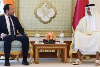 Γάζα και Κυπριακό ψηλά στην ατζέντα της επίσκεψης του Εμίρη του Κατάρ στην Κύπρο